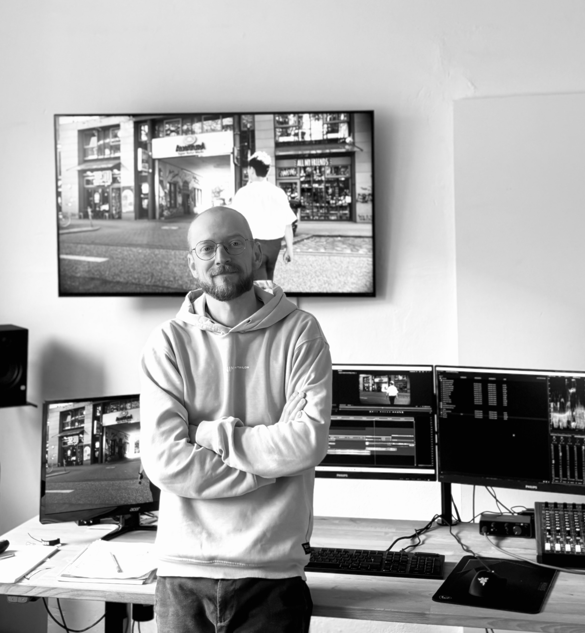 Portrait des Videographen