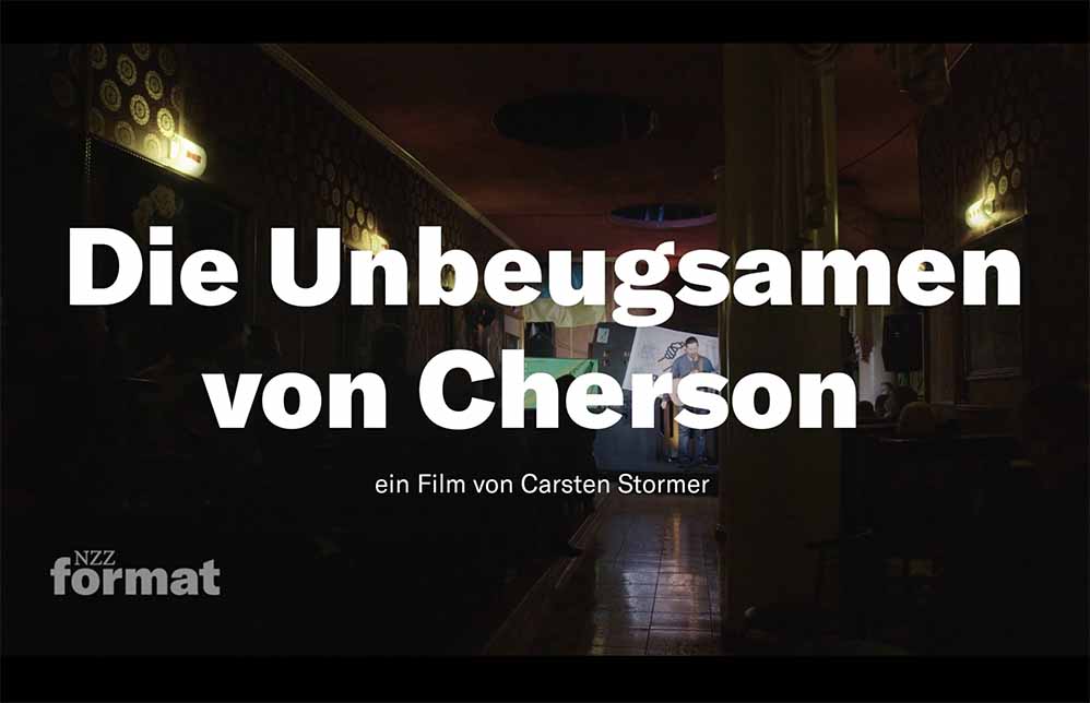 Schnitt NZZ Format die Unbeugsamen von Cherson